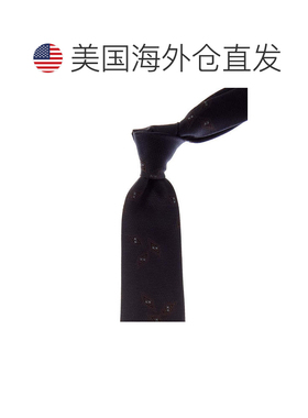 自营canali海军钻石真丝领带-蓝色通道 美国奥莱直发