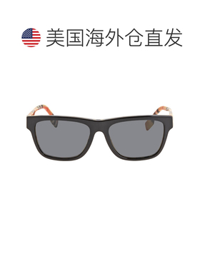 自营Burberry Grey Square Men's Sunglasses BE4293 380687 56 -