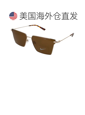 自营Nike哑光黑色太阳镜-金色 美国奥莱直发