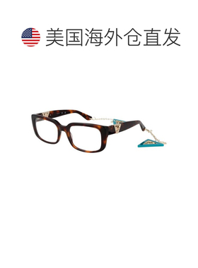 自营Guess Acetate Glasses Women's (Frames) - brown 美国奥莱