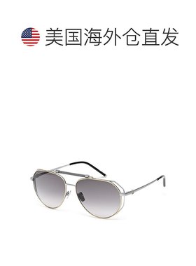 自营 Belstaff Titanium 男士太阳镜 - 灰色 美国奥莱直发