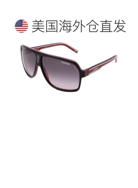 自营Carrera太阳镜CARR 27-XAV-62-10-130非偏振-黑色 美国奥莱直