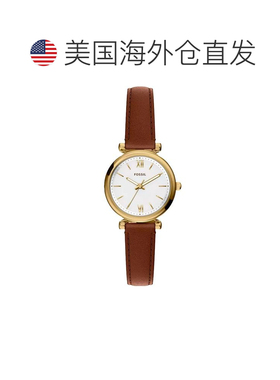 自营Fossil Women's Carlie White Dial Watch - white 美国奥莱