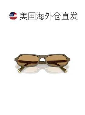 自营miu miu雕刻绿色醋酸纤维太阳眼镜，配复古特色-中性色 美国