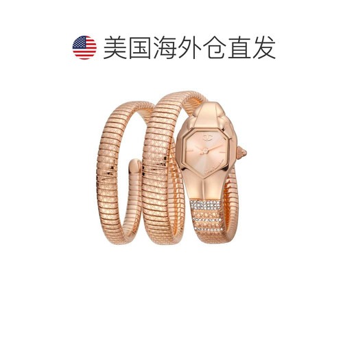 自营Just Cavalli Women's Glam Snake 22mm Watch JC1L112M0035 - 图1