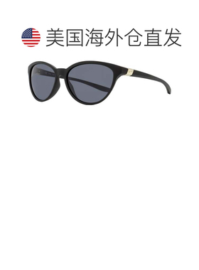 自营 Nike女式City Persona太阳镜DJ0892 010哑光黑色57mm-010 美