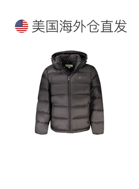自营Calvin Klein Polyamide Men Men's Jacket - black 美国奥莱