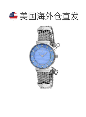 自营Christian Van Sant Women's Cavo Blue Round 28mm - blue