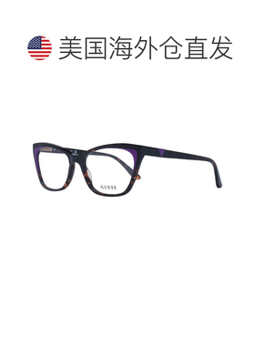 自营Guess Acetate Glasses Women's (Frames) - brown 美国奥莱