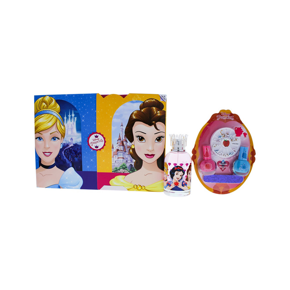天猫国际美国直购美国直邮Disney迪士尼公主香水礼盒套装2件套 清新芬芳持久0