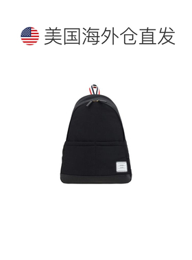 自营thom browneThom e Polyester Men's Backpack - black 美国