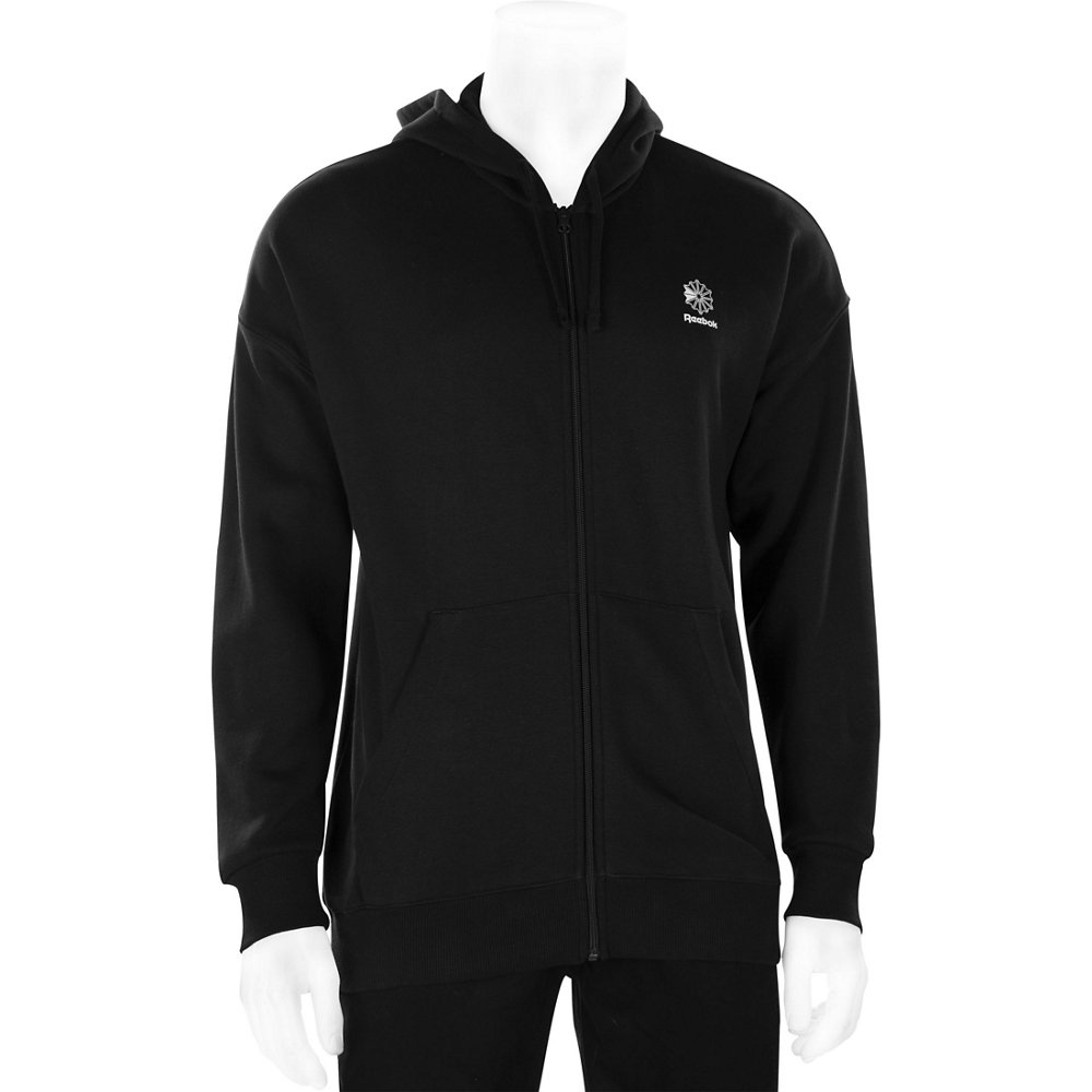 天猫国际美国直购美国直邮Reebok Classic Full Zip Hoodie 锐步男子休闲连帽外套2