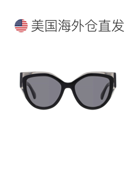 自营salvatore ferragamoFerragamo Grey Butterfly Ladies Sungl