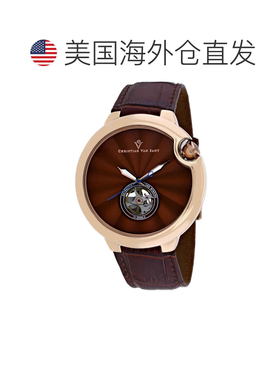 自营Christian Van Sant Men's Brown dial Watch - brown 美国奥