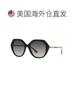 自营burberryBE4375 38538g黑色/灰色渐变-黑色 美国奥莱直发