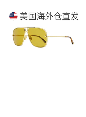 自营Tom Ford男士Stavros太阳镜TF1204 30E金/哈瓦那63mm-30e 美