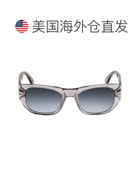 自营Persol Azure Gradient Blue Square Unisex Sunglasses PO33