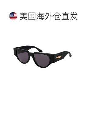 自营Trussardi Acetate Women's Sunglasses - black 美国奥莱直