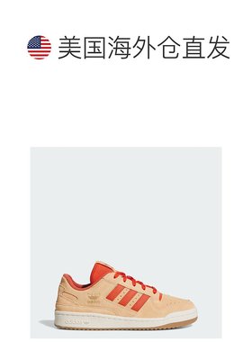 自营Men's adidas Forum Low CL Shoes - glow orange / preloved