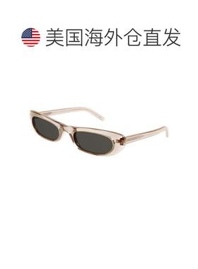 自营saint laurentSL557 SHADE 002 Havana/绿色透明裸色 美国奥