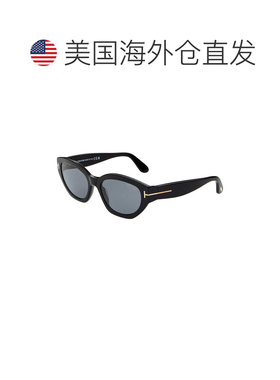 自营Tom Ford Women's FT1086 55mm Polarized Sunglasses - blac