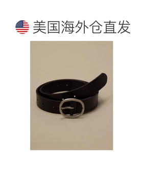 自营lucky brand幸运品牌拉通皮带-黑色 美国奥莱直发