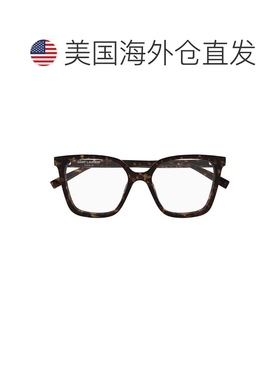 自营saint laurentBold Oversized Square Frame Eyeglasses With