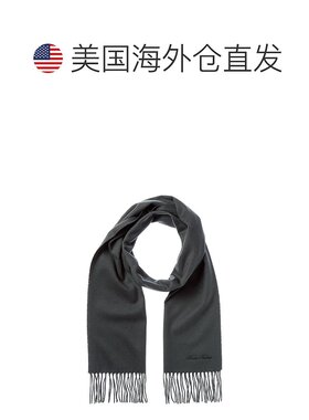 自营brooks brothers布鲁克斯兄弟纯羊毛和羊绒混纺围巾-绿色 美