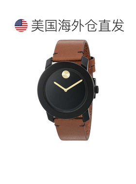 自营Movado Men's Bold 42mm Quartz Watch - brown 美国奥莱直发