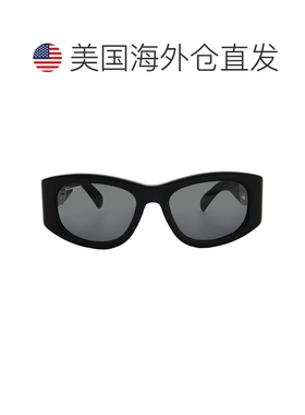 自营Salvatore Ferragamo Grey Cat Eye Ladies Sunglasses SF108