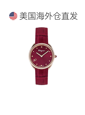 自营salvatore ferragamoFerragamo Women's Cuir 34mm Quartz Wa
