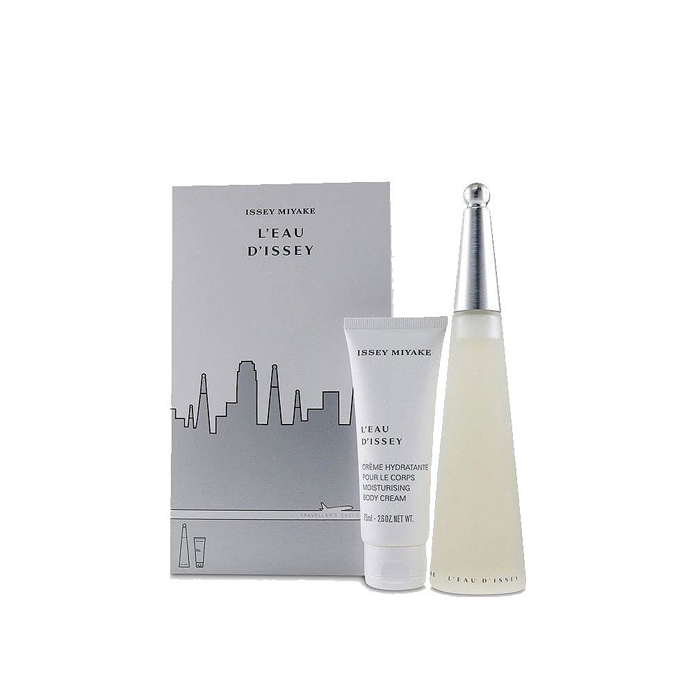 天猫国际美国直购美国直邮三宅一生女士淡香水喷雾100ML和润肤霜75ML0