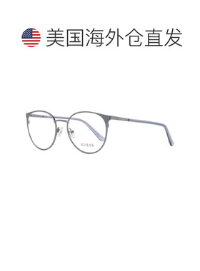 自营Guess Metal Glasses Women's (Frames) - gray 美国奥莱直发