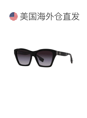 自营burberryBE4391 30018g黑色/灰色渐变-黑色 美国奥莱直发
