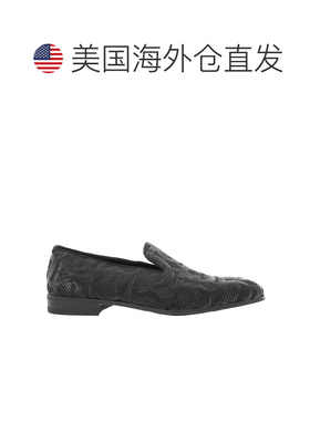 自营Salvatore Ferragamo Men's Black Lens Gancini Slip On Loa