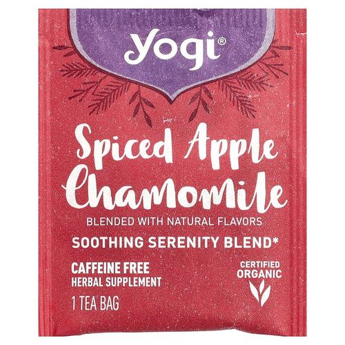 香港直邮约琪,Spiced Apple Chamomile, Caffeine Free, 16 Tea B - 图2