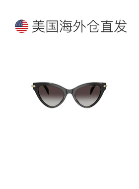 自营michael kors0mk2259u Cat-Eye Sunglasses with Glossy Blac