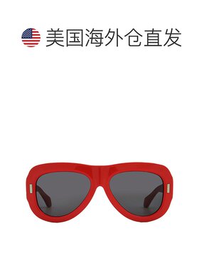 自营salvatore ferragamoFerragamo Grey Oval Ladies Sunglasses