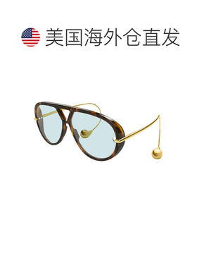 自营bottega venetaBV1273S 007哈瓦那/金色/浅绿色-哈瓦那/金色