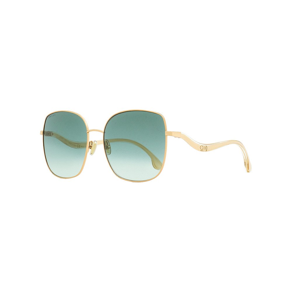 Jimmy Choo Women's Square Sunglasses Mamie/S DDBEZ Gold-Copp - 图2