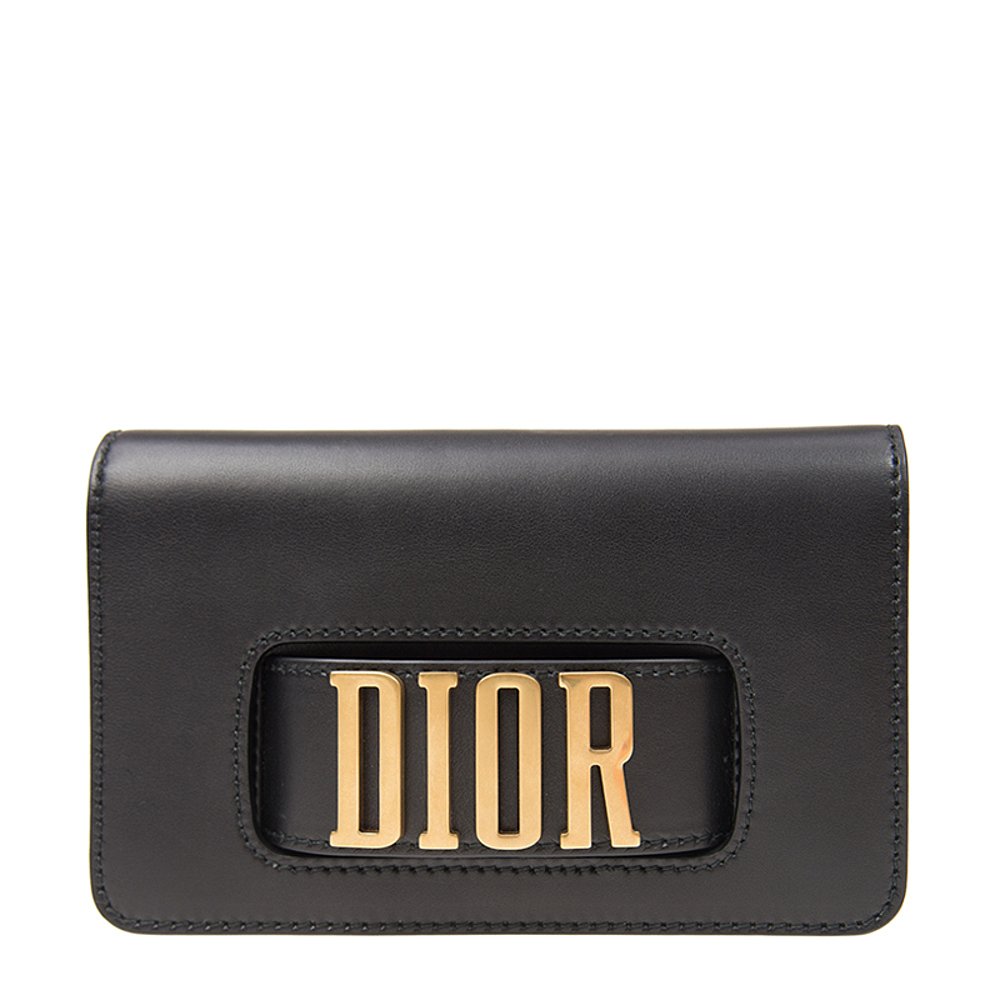 天猫国际探物美国香港直邮Dior 迪奥 女士黑色牛皮手拿包 M8002CVWU-9002