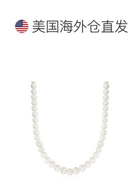 自营 Ross-Simons 10-11 毫米养殖珍珠项链配 14 克拉黄金 - 24