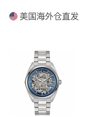 自营Bulova Men's Surveyor Blue Dial Watch - blue 美国奥莱直