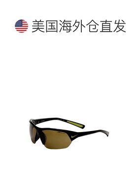 自营 Nike中性款69毫米黑色太阳镜-黑色 美国奥莱直发耐克