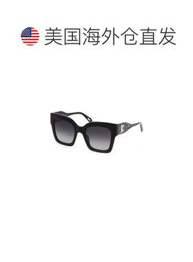 自营Just Cavalli Plastic Women Women's Sunglass - black 美国