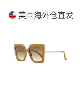 自营max maraMM0051 73F哑光浅棕色/闪亮玫瑰金/棕色渐变-哑光浅/