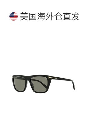 自营 Tom Ford男士阿斯兰太阳镜TF1175 01A黑色56mm-01A 美国奥莱