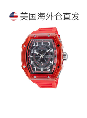 自营Invicta Men's Racing 48.5mm Red Quartz Watch - red 美国