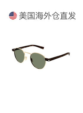 自营saint laurentSL707 002黄金和哈瓦那/绿色-黄金和哈瓦那 美