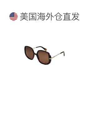 美国直邮自营polaroid宝丽来女士53毫米哈瓦那太阳镜-哈瓦那 美